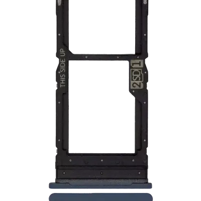 Dual Sim Card Tray For Motorola Moto G 5G Plus (XT2075 / 2020) (Surfing Blue)