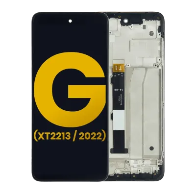 Дисплейний модуль (LCD) з рамкою для Motorola Moto G 5G (XT2213 / 2022) (Refurbished) (Усі кольори)