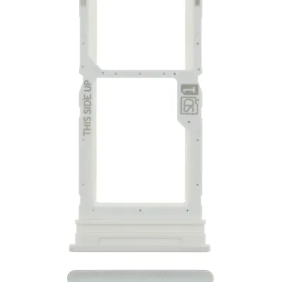 Лоток односимної SIM-карти для Motorola Moto G 5G (XT2113-3 / 2020) (Frosted Silver)