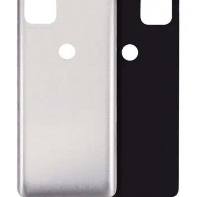 Задня кришка для Motorola Moto One 5G Ace (XT2113-1/2 / 2021) (Frosted Silver)