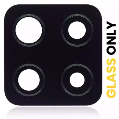 Скло камери з проклейкою для Samsung Galaxy A42 5G (A426 / 2020) (Prism Dot Black) (10 шт)