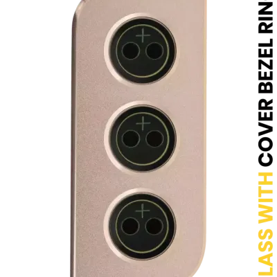 Скло камери з рамкою для Samsung Galaxy S21 5G (Gold)