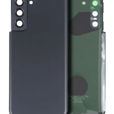 Задня кришка зі склом камери для Samsung Galaxy S21 5G (No Logo) (Aftermarket Plus) (Phantom Gray)