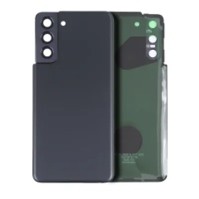 Задня кришка зі склом камери для Samsung Galaxy S21 5G (No Logo) (Aftermarket Plus) (Phantom Gray)