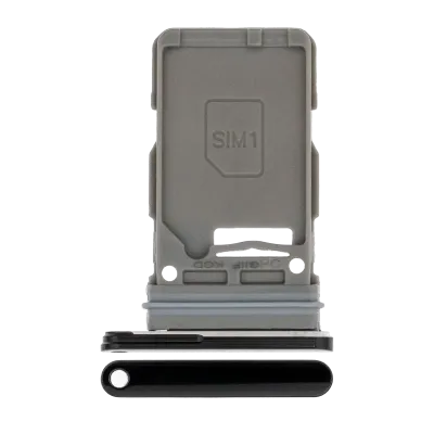 Лоток SIM одиночний для Samsung Galaxy S21 5G (Phantom Black)