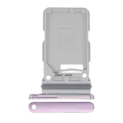 Лоток SIM одиночний для Samsung Galaxy S21 Plus (Phantom Violet)
