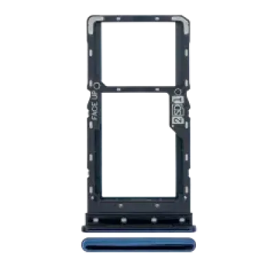 Лоток подвійної SIM для Motorola Moto G9 Plus (XT2087 / 2020) (Indigo Blue)