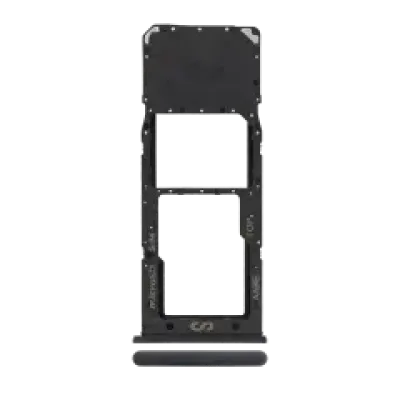Лоток SIM для Samsung Galaxy A12 (A125 / 2020) (чорний)