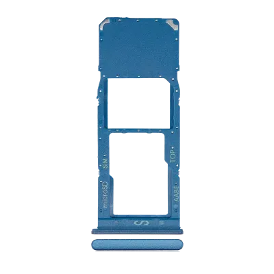 Лоток SIM для Samsung Galaxy A12 (A125 / 2020) (синій)