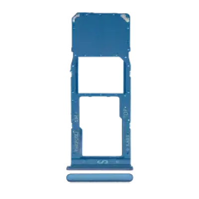 Лоток SIM для Samsung Galaxy A12 (A125 / 2020) (синій)