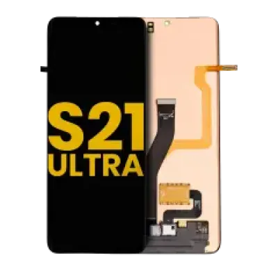 Дисплейний модуль (OLED) без рамки для Samsung Galaxy S21 Ultra 5G (Refurbished) (всі кольори)