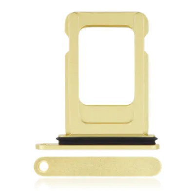 Лоток SIM (один слот) для iPhone 14 / 14 Plus (жовтий)