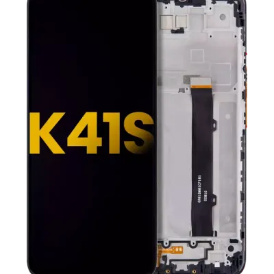 Дисплейний модуль (LCD) з рамкою для LG K41S (Refurbished) (всі кольори)