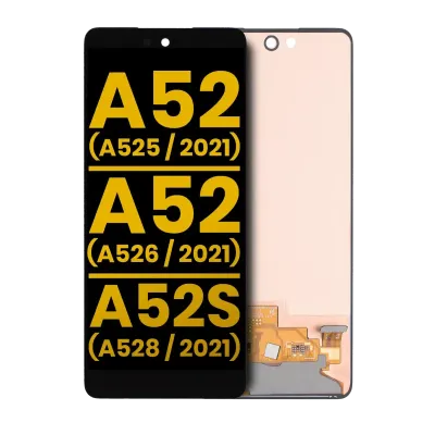 Дисплейний модуль (OLED) без рамки для Samsung Galaxy A52 4G (A525 / 2021) / 5G (A526 / 2021) / A52S 5G (A528 / 2021) (Refurbished) (всі кольори)