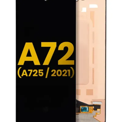 Дисплейний модуль OLED без рамки для Samsung Galaxy A72 (A725 / 2021) (Refurbished) (усі кольори)