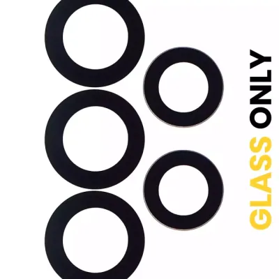 Скло камери з проклейкою для Samsung Galaxy A72 (A725 / 2021) / A52 (A525 / 2021) / A52 5G (A526 / 2021) / A52S 5G (A528 / 2021) (5 шт) (10 уп)