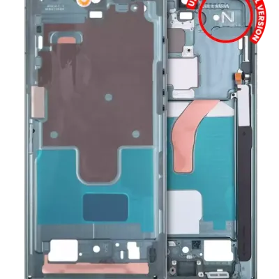 Рамка корпусу для Samsung Galaxy S22 Ultra 5G (US & International Version) (зелена)