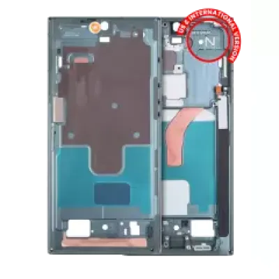 Рамка корпусу для Samsung Galaxy S22 Ultra 5G (US & International Version) (зелена)