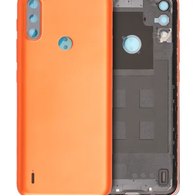 Задня кришка для Motorola Moto E7 Power (XT2097-6 / 2021) (Coral Red)