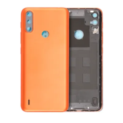 Задня кришка для Motorola Moto E7 Power (XT2097-6 / 2021) (Coral Red)