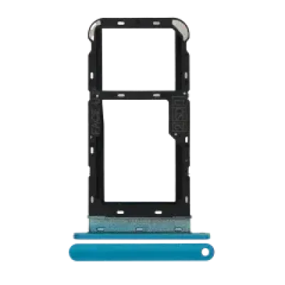 Лоток подвійної SIM для Motorola Moto E7 Power (XT2097-6 / 2021) (Tahiti Blue)