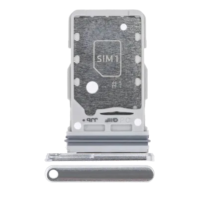 Двойний лоток SIM для Samsung Galaxy S21 Ultra (Phantom Silver)
