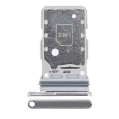 Двойний лоток SIM для Samsung Galaxy S21 Ultra (Phantom Silver)