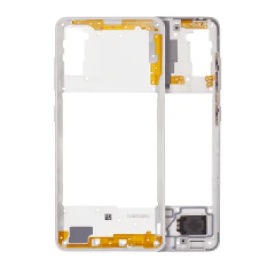 Рамка для Samsung Galaxy A41 (A415 / 2020) (Aftermarket Plus) (Prism Crush Silver)