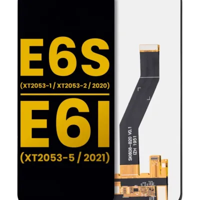 Дисплейний модуль (LCD) без рамки для Motorola Moto E6s (XT2053-1 / XT2053-2 / 2020) / E6i (XT2053-5 / 2021) (Refurbished) (Усі кольори)