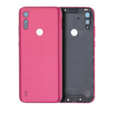 Задня кришка для Motorola Moto E6i (XT2053-5 / 2021) (рожевий)