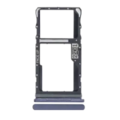 Лоток подвійної SIM для Motorola Moto G50 (XT2137 / 2021) (Steel Gray)