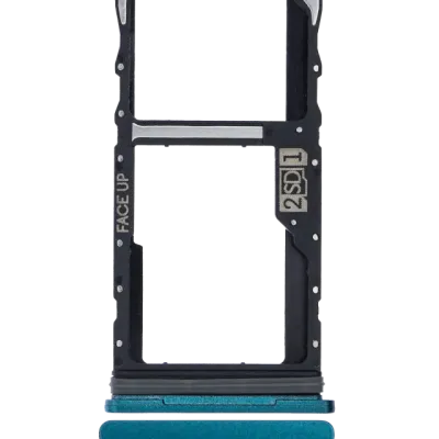 Лоток подвійної SIM для Motorola Moto G50 (XT2137 / 2021) (Aqua Green)