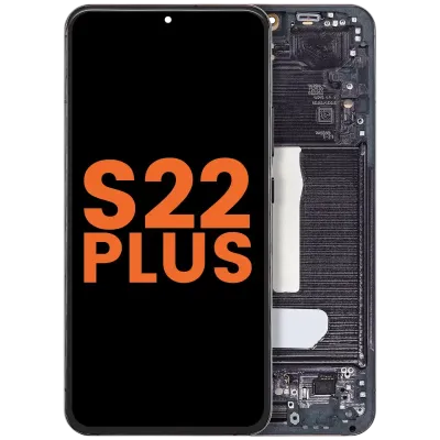 OLED Assembly With Frame For Samsung Galaxy S22 Plus 5G (Blemish: Grade D) (Phantom Black)