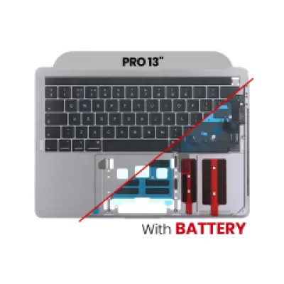 Топкейс з акумулятором і клавіатурою (ANSI US) для MacBook Air 13" A1369 (2010) (Used OEM Pull: Grade A)