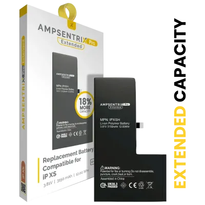 Replacement Battery For iPhone XS (Pro Extended grade)
