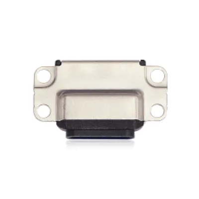Роз'єм зарядки для iPad Mini 4 / Mini 5 / Air 2 / Air 3 / Pro 9.7" (вимагає пайки) (чорний) (уп 10 шт)
