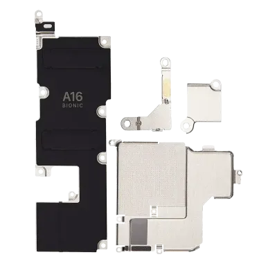 Невеликий металевий кріплення на материнській платі для iPhone 14 Pro