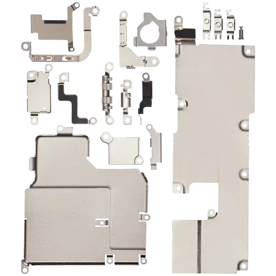 Повний комплект невеликих металевих кріплень для iPhone 14 Pro