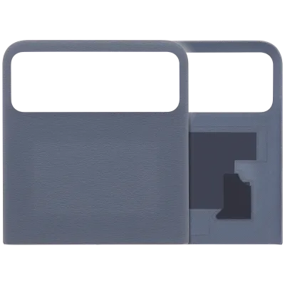 Top OLED Back cover Glass For Motorola Razr / Razr 40 (XT2323 / 2023) (Genuine OEM) (Sage Green)