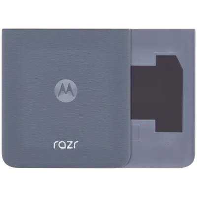 Bottom Back cover Glass For Motorola Razr / Razr 40 (XT2323 / 2023) (Genuine OEM) (Sage Green)