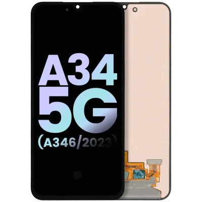 Дисплейний модуль (OLED) без рамки для Samsung Galaxy A34 5G (A346 / 2022) (Service Pack) (All Colors)