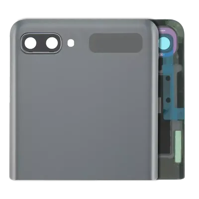 Зовнішній дисплейний модуль (OLED) з рамкою для Samsung Galaxy Z Flip 4G (F700) / Z Flip 5G (F707) (Service Pack) (Mystic Gray)