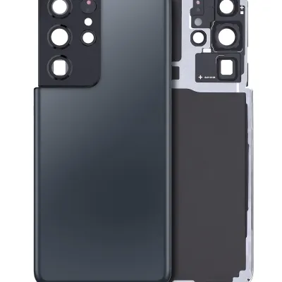Задня кришка зі склом камери для Samsung Galaxy S21 Ultra (Service Pack) (Phantom Navy)