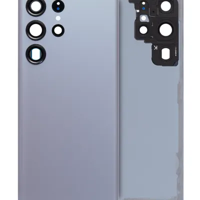Задня кришка зі склом камери для Samsung Galaxy S23 Ultra (Service Pack) (графітовий)