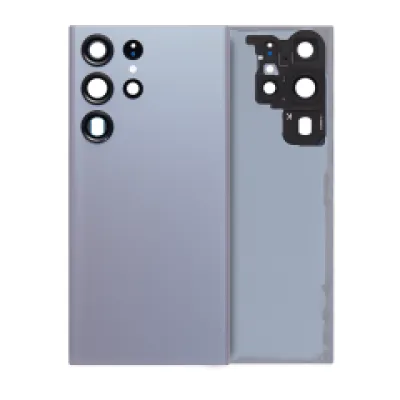 Задня кришка зі склом камери для Samsung Galaxy S23 Ultra (Service Pack) (графітовий)