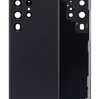 Задня кришка зі склом камери для Samsung Galaxy S23 Ultra (Service Pack) (Phantom Black)
