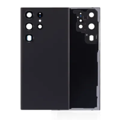 Задня кришка зі склом камери для Samsung Galaxy S23 Ultra (Service Pack) (Phantom Black)