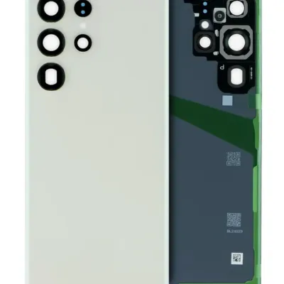 Задня кришка зі склом камери для Samsung Galaxy S23 Ultra (Service Pack) (Cream)