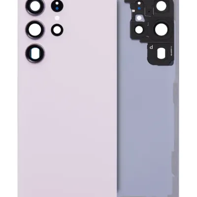 Задня кришка зі склом камери для Samsung Galaxy S23 Ultra (Service Pack) (Lavender)