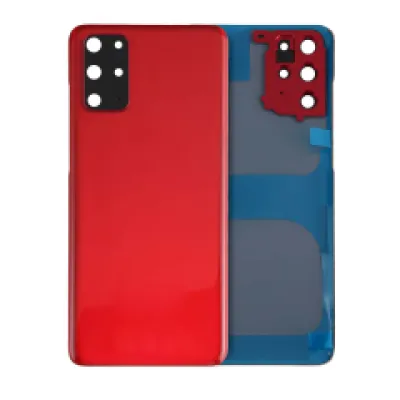 Задня кришка зі склом камери для Samsung Galaxy S20 Plus (Service Pack) (Aura Red)
